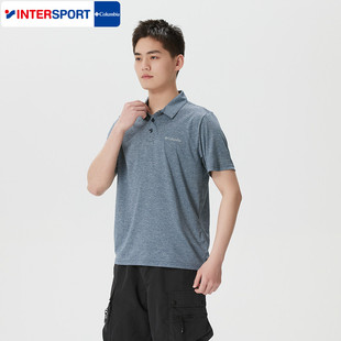 户外吸湿速干轻薄POLO衫 2026新款 AJ3614 男装 Columbia哥伦比亚短袖