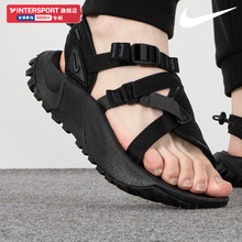Nike耐克露趾凉鞋男2025夏季新款厚底透气沙滩鞋正品运动鞋FB1948