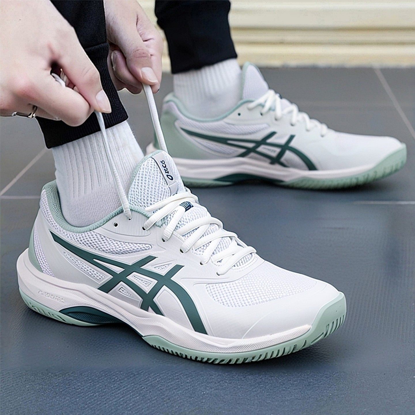 亚瑟士官网正品训练鞋网球鞋休闲鞋男鞋春季Gameff运动鞋1041A489,运动鞋new,网球鞋,淘宝优惠券,粉丝福利购,淘宝优惠卷