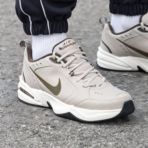 NIKE耐克老爹鞋男2025冬季AIR MONARCH IV厚底休闲鞋跑步鞋415445