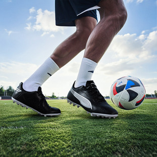 男训练运动鞋 MG短钉中端人草地足球鞋 107572 MATCH Puma彪马KING