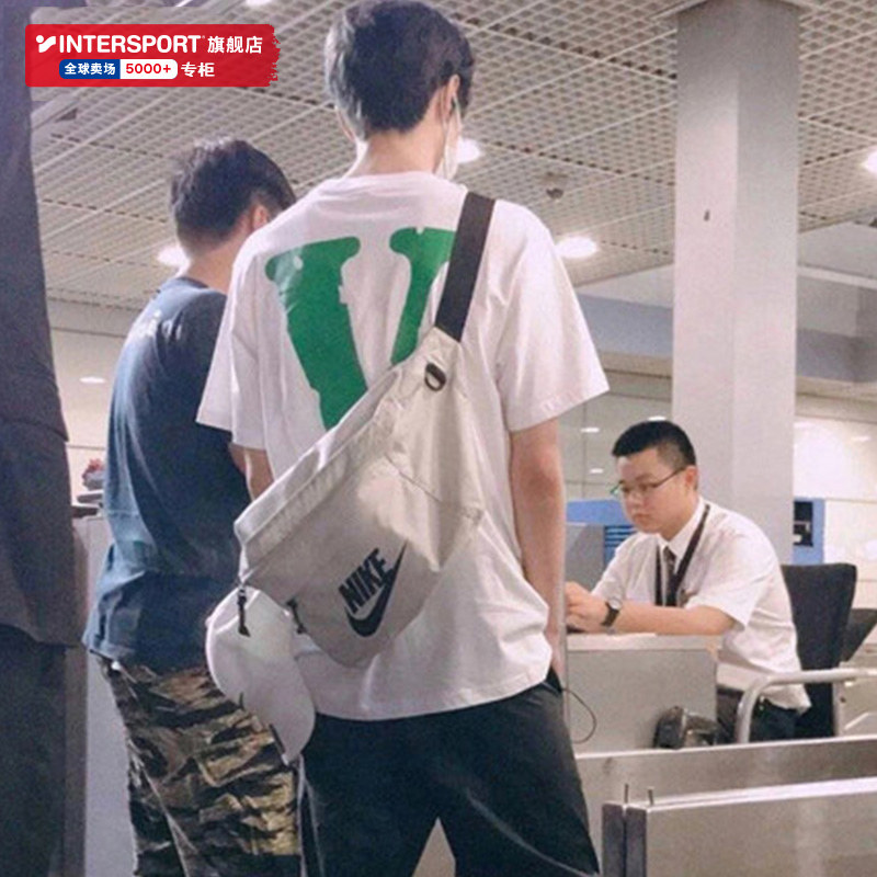 茵特丨NIKE耐克正品腰包男包女包旅行学生运动包单肩包大容量胸包