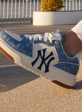 MLB官方板鞋男女鞋2025新款运动鞋情侣复古学长鞋厚底鞋3ASXCLD4N