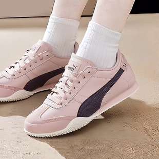 Puma彪马女鞋25冬季新款Bella薄底鞋舒适复古运动休闲鞋德训鞋子