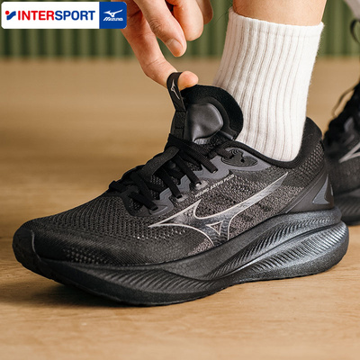 MIZUNO美津浓跑鞋男鞋夏运动鞋厚底透气缓震跑步鞋ASTRO PLUS II