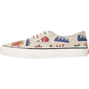 Vans范斯男鞋女鞋2024夏季新款刺绣万斯帆布鞋男士休闲鞋低帮板鞋