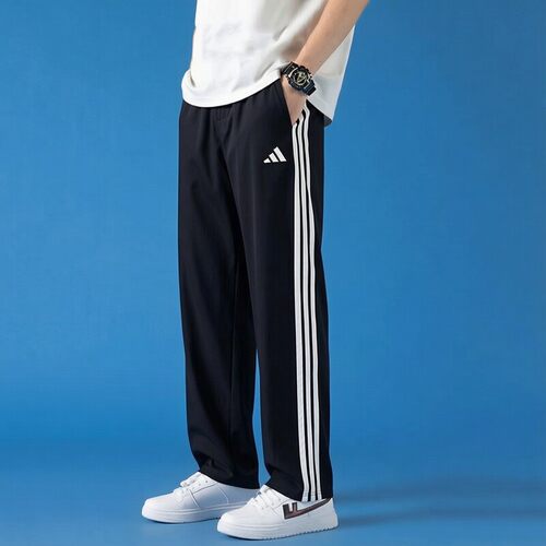 茵特丨Adidas阿迪达斯长裤男裤直筒裤运动裤三条纹休闲裤KR2531