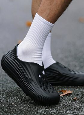 茵特丨NIKE耐克官方正品拖鞋男款REJUVEN8可外穿凉拖鞋HV5060-001