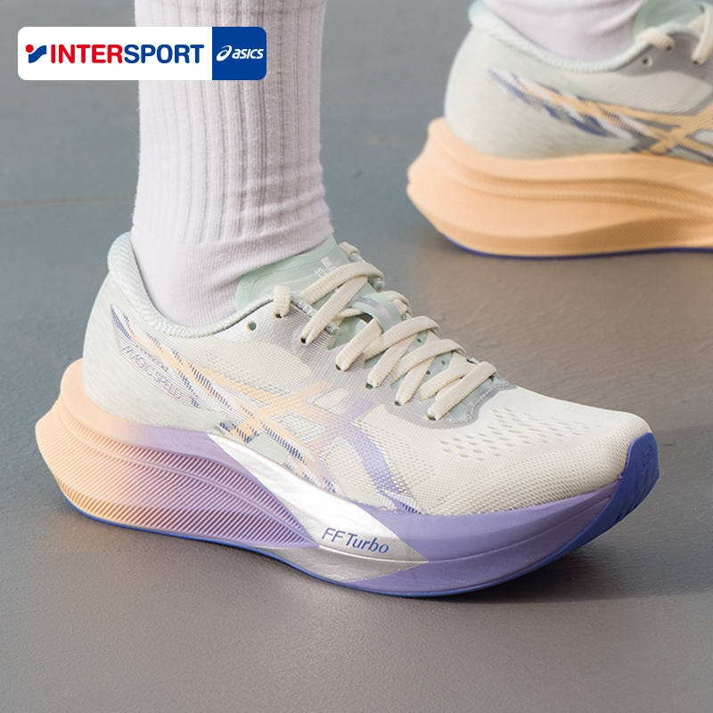 亚瑟士跑鞋女2025秋季新款运动鞋网面透气缓震竞速跑步鞋1012B949