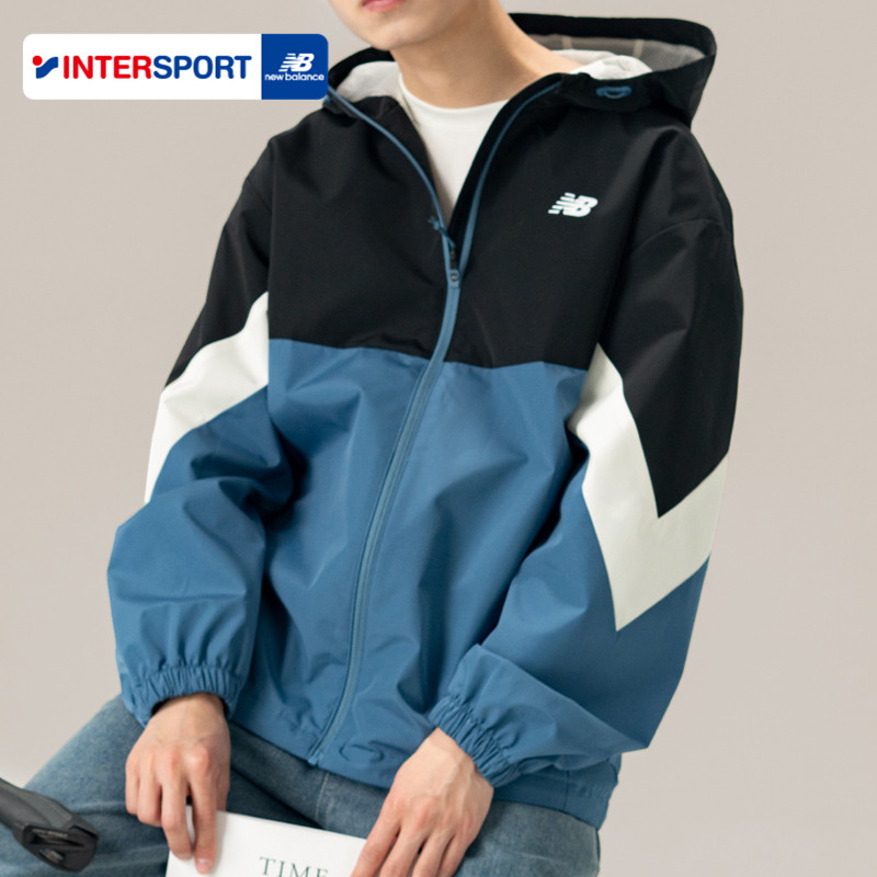 NEW BALANCE外套男装女装 2025秋季新款运动服情侣装户外梭织夹克