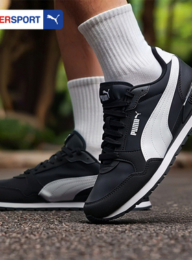 PUMA彪马男鞋女鞋2026春季新款运动鞋情侣轻便蓝色休闲鞋384857