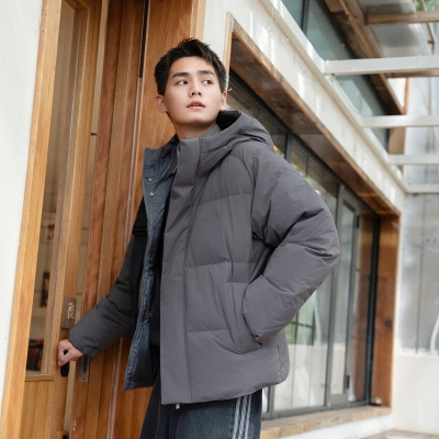 茵特丨阿迪达斯羽绒服男2026冬季新款黑色宽松运动休闲外套LE4955