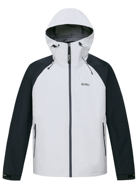 【团购】蓝步毕雯珺同款中性单薄冲锋衣LR0008A98002LB，可定制