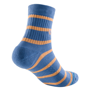 STANCE男袜女袜新款运动短袜子跑步健身训练袜蓝橙撞色条纹休闲袜