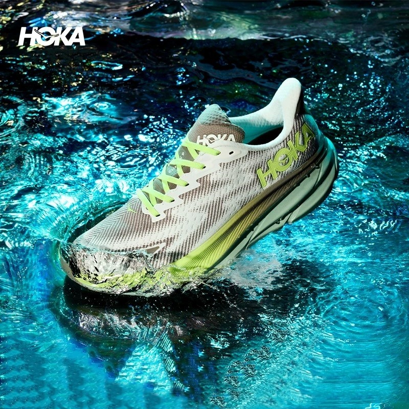 HOKA官方跑步鞋克里夫顿9防水