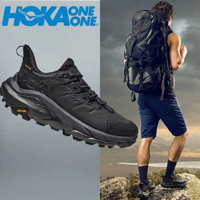 HOKA男鞋官方旗舰户外鞋KAHA 2 LOW GTX卡哈2运动鞋缓震跑步鞋