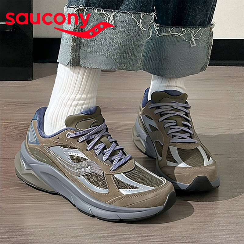 索康尼男鞋女鞋KINVARA PWR复古休闲鞋缓震耐磨防滑低帮鞋慢跑鞋