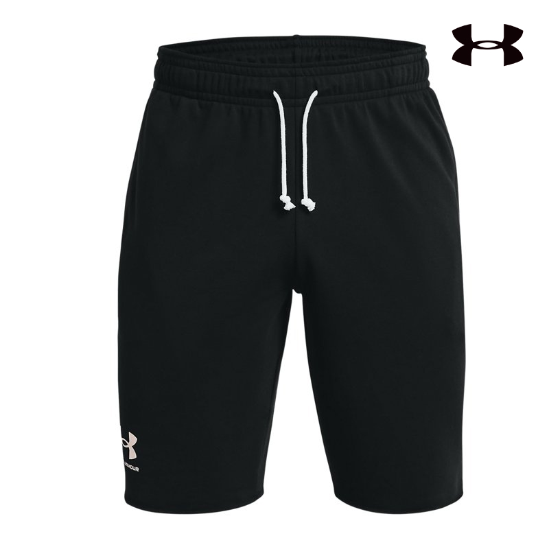 UA安德玛秋季针织短裤男新款训练裤跑步裤子宽松透气运动裤五分裤