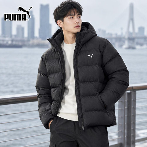 茵特丨PUMA彪马服外套男装26新款休闲运动服羽绒服保暖运动服夹克