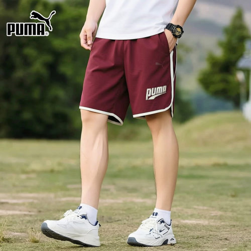 茵特丨PUMA彪马运动短裤男裤女裤2026夏季户外宽松透气休闲五分裤