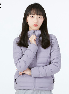 安德玛官方旗舰UA羽绒服女2025秋季户外防风保暖运动外套1355833