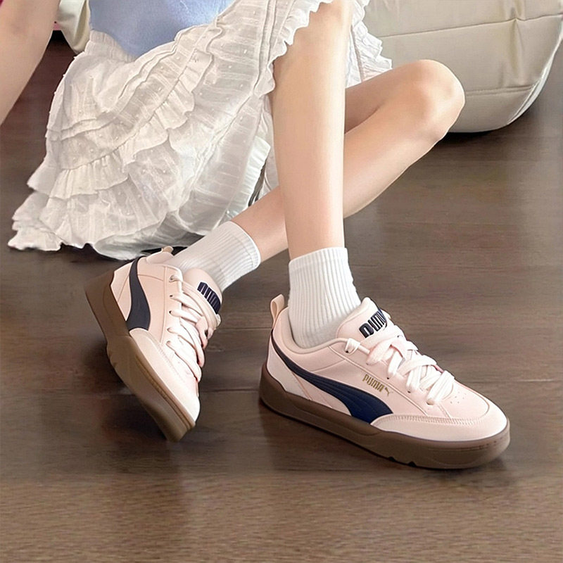 茵特丨PUMA彪马板鞋女鞋2026夏季新款运动鞋休闲鞋粉色低帮面包鞋