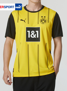 Puma彪马T恤男士2025新款足球训练运动服宽松透气短袖半袖774946