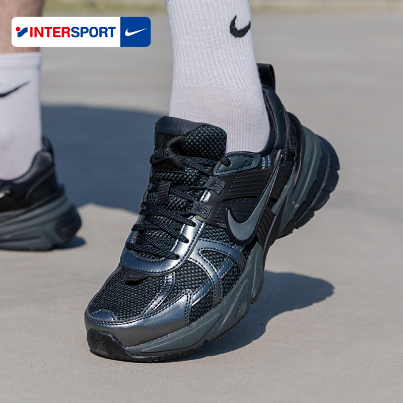 NIKE耐克男鞋2025冬季V2K运动鞋网面透气老爹鞋休闲跑步鞋HJ4497