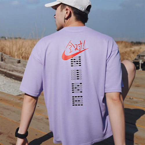 耐克短袖男士高考全对满分t恤新款休闲纯棉半袖中考考试专用衣服