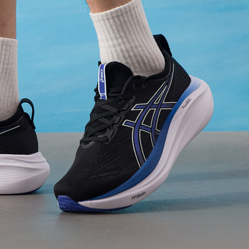 亚瑟士男鞋2026春季新款运动鞋GEL-NIMBUS 27缓震跑步鞋1011B958