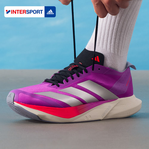 阿迪达斯男鞋女鞋2025冬季新款ADIZERO DRIVE RC M跑步鞋JR6962