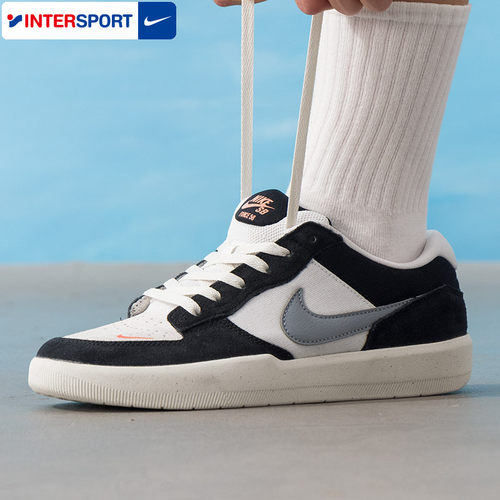 NIKE耐克板鞋男鞋2026夏季新款运动鞋SB FORCE 58黑白熊猫休闲鞋