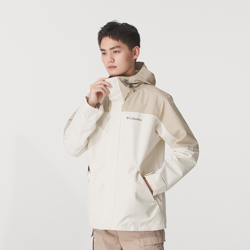 哥伦比亚官方运动服男2025冬季新款防风衣连帽户外夹克外套XE5167