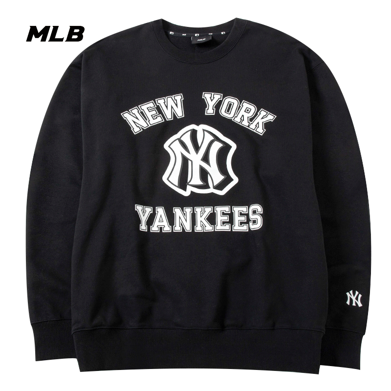 mlb官方正品卫衣女23春季新款宽松运动服情侣装套头衫男外套mtv01