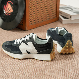 New balance轻便厚底休闲鞋男鞋女鞋NB327新款撞色复古运动鞋子男