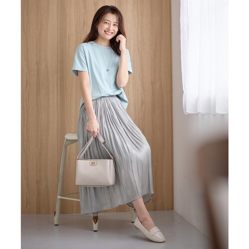 any FAM日系温柔气质设计感飘逸摆着半身裙女慵懒适宜onward