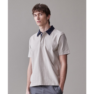男ONWARD polo衫 J.PRESS时尚 简约适宜双色拉杆时尚