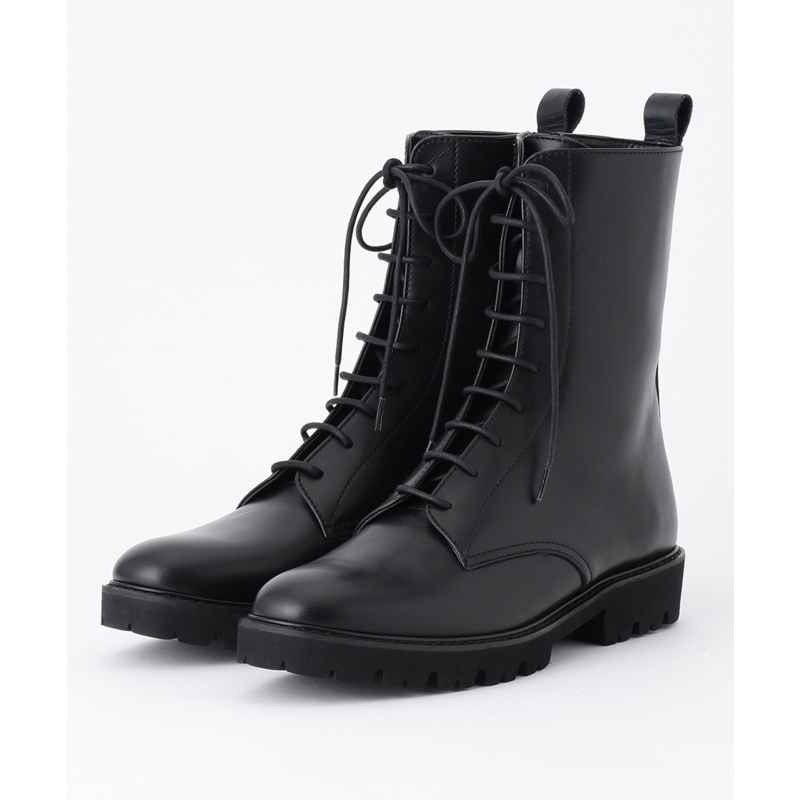 23区蛯原友里同款时尚系带短靴马丁靴日系轻奢onward