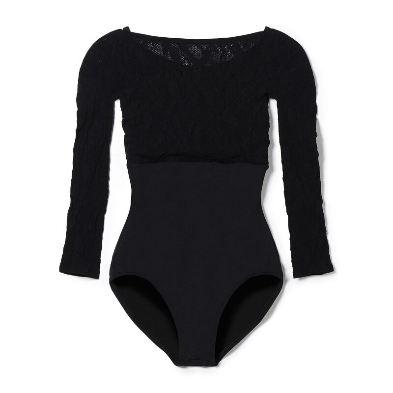Chacott瑜伽舞蹈芭蕾体服练功服七分袖紧身连体衣女ONWARD