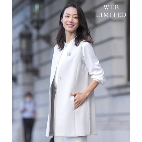 J.PRESS 可水洗 感三醋酸垂坠感外搭马甲新款女士通勤时尚无