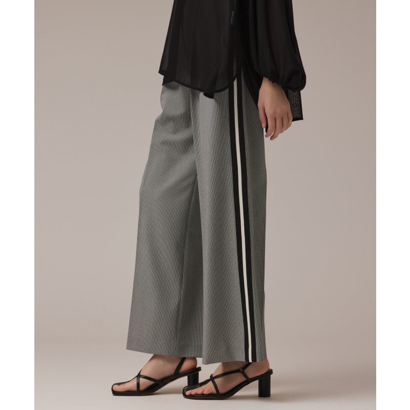 GRACE CONTINENTAL时尚潮流气质侧条纹裤女ONWARD