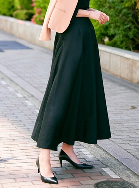 BEIGE，HYDRANGEA /时尚高腰修身女士A字半身裙日系轻奢onward