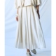 23区时尚 气质简约小众可洗柔软欧根纱褶皱半身裙女ONWARD