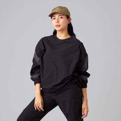 Chacott BALANCE休闲舞蹈便服舞者塔夫绸双层上衣女ONWARD