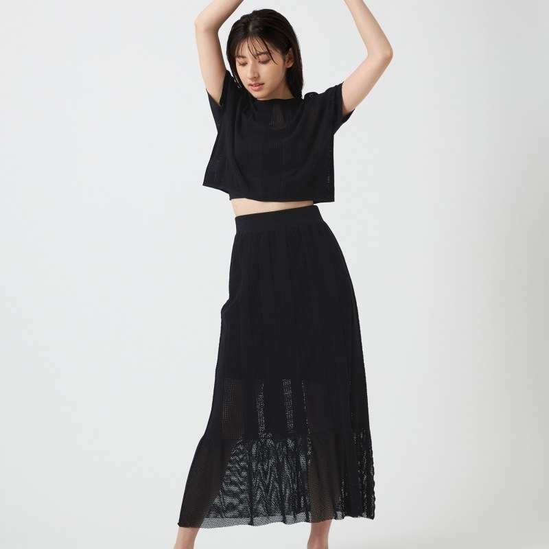 Chacott BALANCE无缝针织美人鱼针织裙女ONWARD