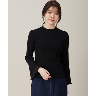 any 温柔气质简约可水洗薄透细节针织上衣女ONWARD SiS时尚