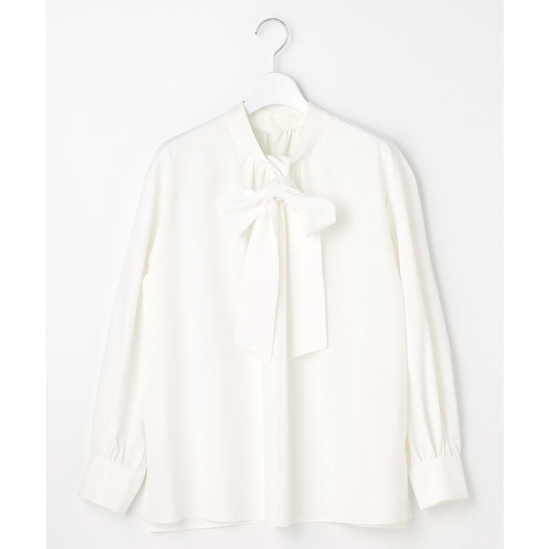 ANY SIS温柔气质简约时尚可水洗双穿蝴蝶结褶饰衬衫女ONWARD