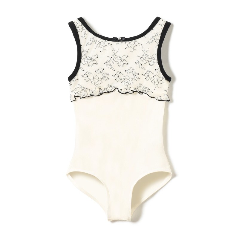 Chacott舒适简约设计无袖芭蕾舞蹈紧身衣女ONWARD