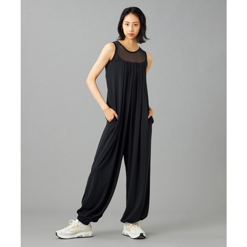 Chacott BALANCE休闲瑜伽舞蹈网眼拼接连体服女ONWARD