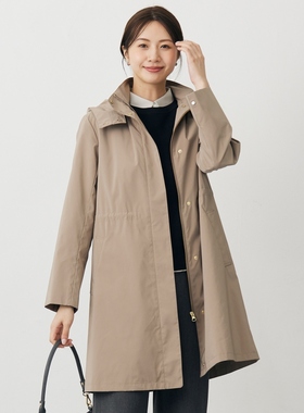 J.PRESS简约气质适宜休闲双面穿Artirosa现代大衣外套女ONWARD